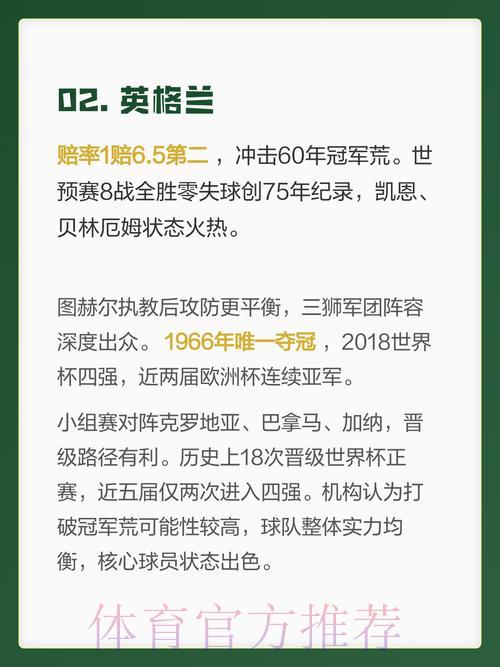 2026世界杯夺冠热门球队与冷门赛果深度解析 2026世界杯夺冠热门球队与冷门赛果深度解析