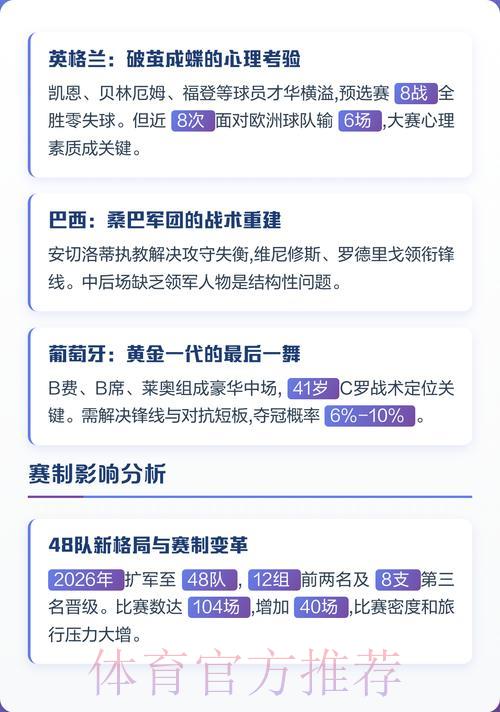 世界杯夺冠热门球队深度解析攻略 世界杯夺冠热门球队深度解析攻略